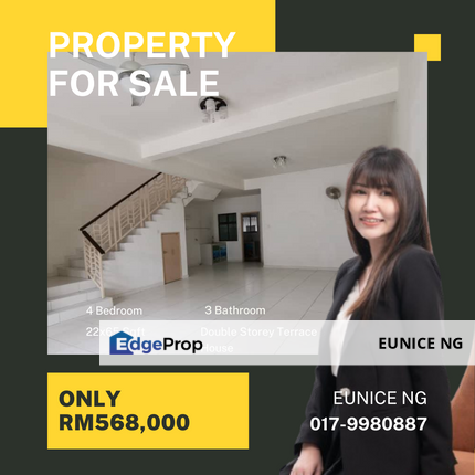 Taman Lagenda Putra @ Double Storey House For Sale, Johor, Kulai