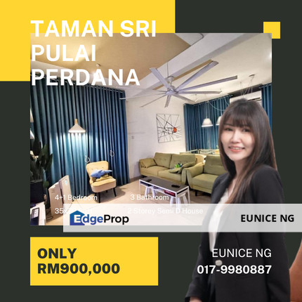 Taman Sri pulai Perdana 2 (2 Storey Semi D House), Johor, Johor Bahru