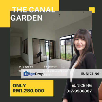 The Canal Garden South @ Horizon Hills @ 2 Storey Cluster House, Johor, 