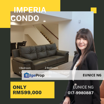 Imperia Condominium @ Double Storey Duplex Condo For Sale, Johor, 