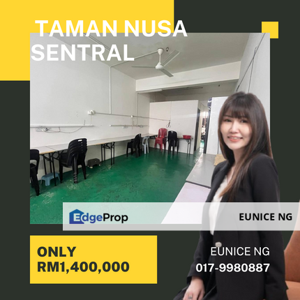 Taman Nusa Sentral - 3 Storey Shop For Sale, Johor, 