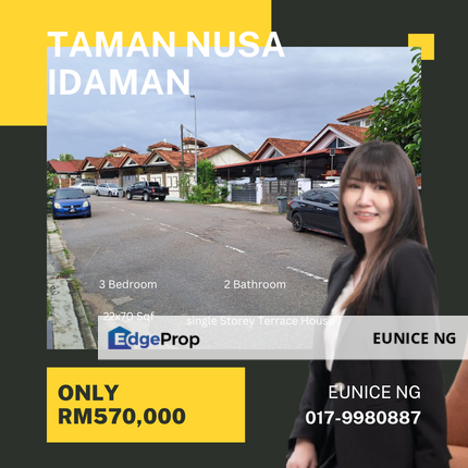 Taman Nusa Idaman ( Single Storey Terrace House ), Johor, 