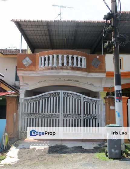 Taman Bukit Jaya@2 Storey Low Cost Terrace House Bank Lelong, Johor, Ulu Tiram