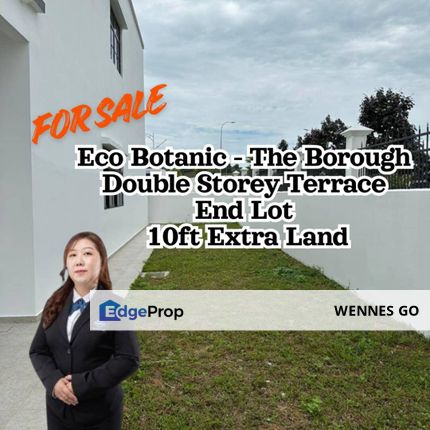 Eco Botanic 2 The Borough 2 Storey Terrace End Lot For Sale, Johor, 