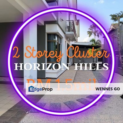 Horizon Hills  Double Storey Cluster For Sale, Johor, Horizon Hills