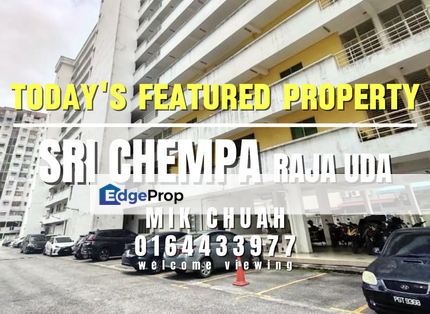 PANGSAPURI SRI CHEMPA, APARTMENT, FOR SALE, Penang, Butterworth