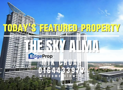  THE SKY, URBAN CONDOMINIUM, FOR RENT, Penang, Bukit Mertajam