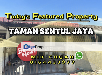 TAMAN SENTUL JAYA, SINGLE STOREY, FOR RENT, Penang, Juru