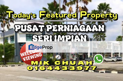 PUSAT PERNIAGAAN SERI IMPIAN, SHOP HOUSE, FOR RENT, Penang, Alma