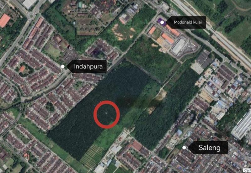 land to sale saleng, kulai