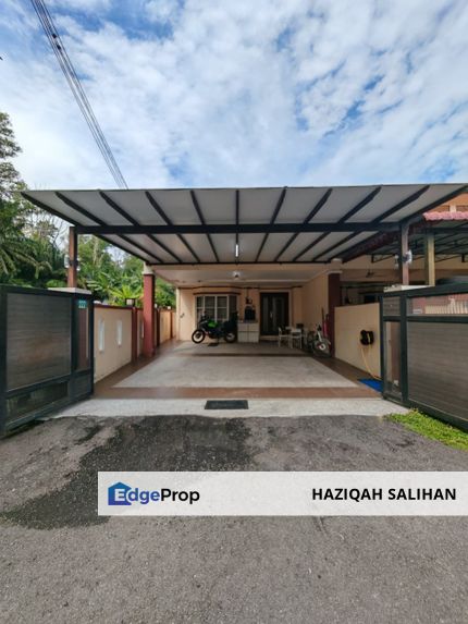 FOR SaLE Renovated Double Storey End Lot Terrace House with Solar Panels Taman Teratai, Nilai, Negeri Sembilan, Seremban