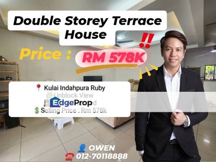 2 Storey For sale @ Kulai Indahpura Ruby, Johor, Kulai