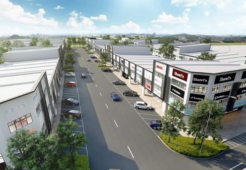 Double Storey Shop Lot @ Jalan Kiambang KPI Vervocity @ Brand New