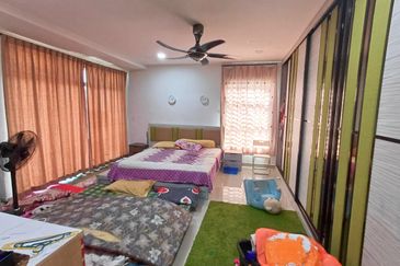 For Sale Double Storey Cluster @ Kangkar Pulai Taman Pulai Hijauan @ Unblock View & Extended