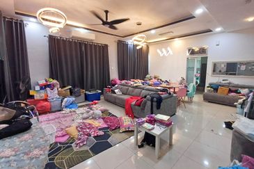 For Sale Double Storey Cluster @ Kangkar Pulai Taman Pulai Hijauan @ Unblock View & Extended