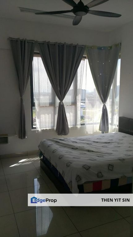 For Sale The Raffles Suites @ Skudai Bandar Uda @ Fully Furnished 2 Bed Facing Uda, Johor, Skudai