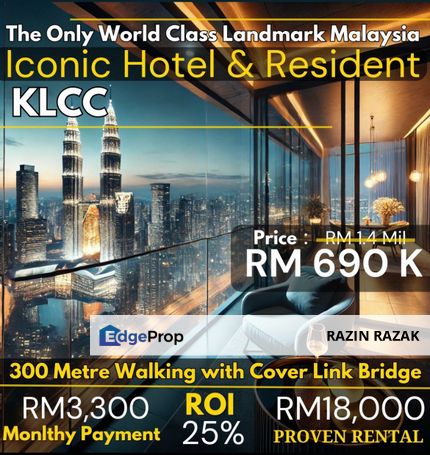 NEW LAUNCH @ KLCC – The Pinnacle of 5-Star Luxury Living, Kuala Lumpur, KLCC