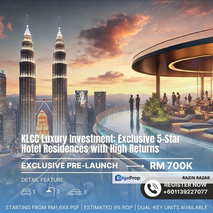 NEW LAUNCH @ KLCC – The Pinnacle of 5-Star Luxury Living, Kuala Lumpur, KLCC