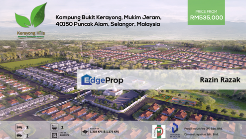 🚨 Tawaran Hebat Rumah Banglo 1 Tingkat di Kerayong Hills! 🚨, Selangor, Bandar Puncak Alam