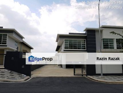 FOR SALES; Warehouse / Factory@ Hi-Tech 7, Kawasan Perindustrian Hi Tech, Semenyih, Selangor, Semenyih