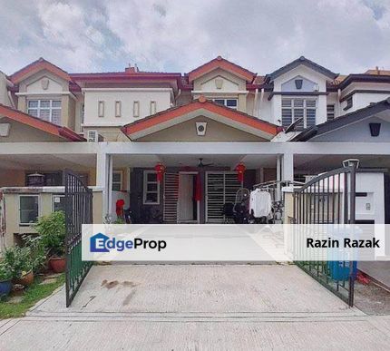 FOR SALES; 2-Storey Terraced House @ Prima Impian, Kemuning Utama, Selangor, Shah Alam