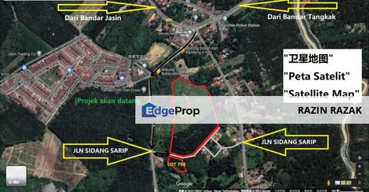 FREEHOLD Land in Prime Location @ Jalan Sidang Sarip, Melaka – Ideal for Investment, Melaka, Jasin