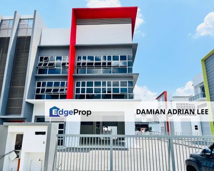 New 2.5 Storey Semi-D Factory at Puchong For Rent, Selangor, Puchong