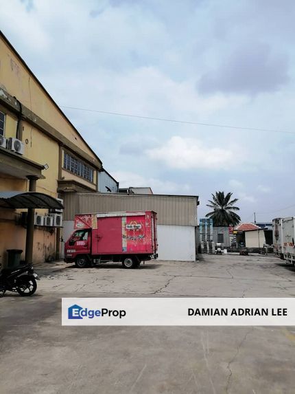 1.5 story semi-detached factory | Taman Perindustrian Meru For Rent, Selangor, Klang