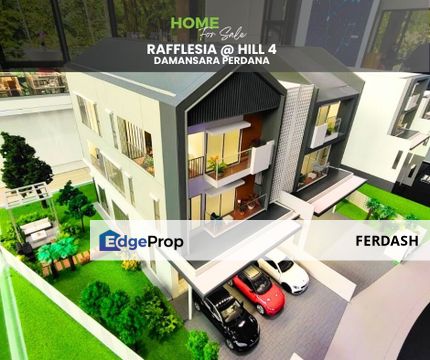 3 Storey Hilltop Semi D Rafflesia @ Hill 4,Damansara Perdana, Selangor, Damansara Perdana