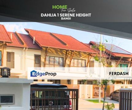 2 Storey Terrace House Dahlia 1, Serene Heights, Semenyih, Bangi , Selangor, Semenyih