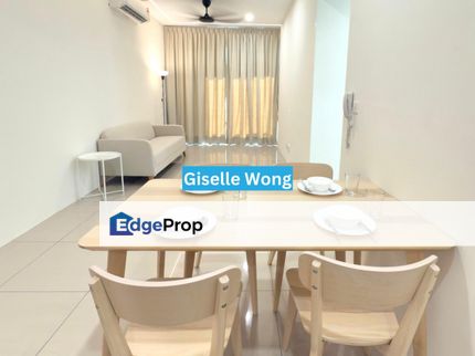 Full Furnish City View Balcony Spacious Ready Move In Near Qb Usm Convenience, Penang, Gelugor