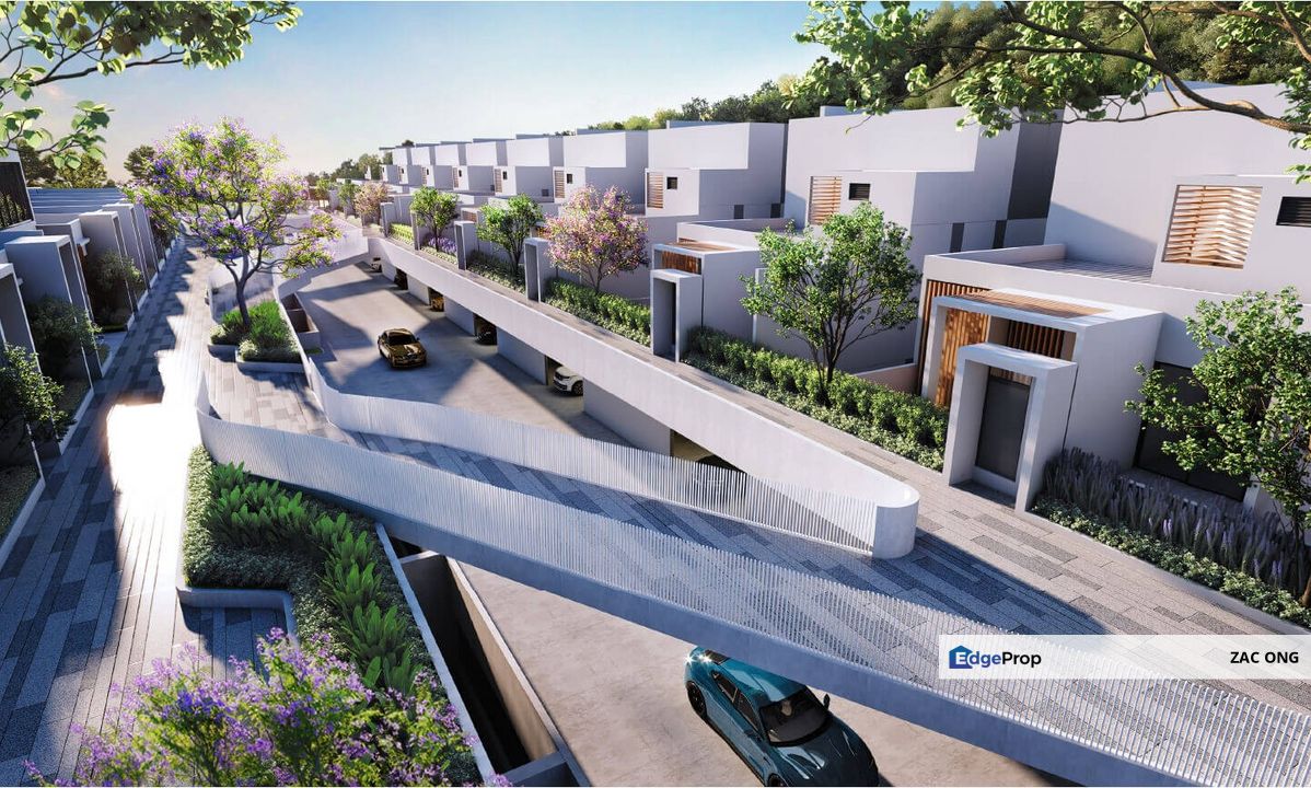 JESSELTON COURTYARD AT JESSELTON SELATAN, COURTYARD HOMES 4-STOREY ZERO LOT BUNGALOW, Penang, Georgetown