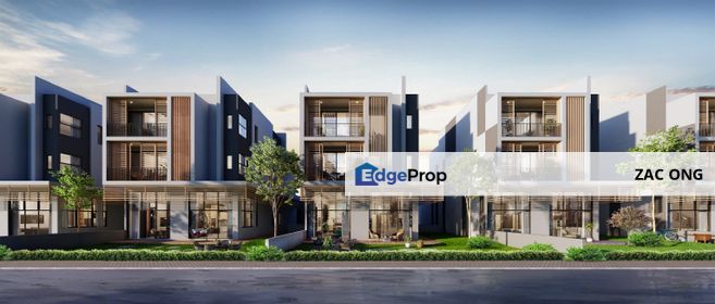 JESSELTON COURTYARD AT JESSELTON SELATAN, COURTYARD HOMES 4-STOREY ZERO LOT BUNGALOW, Penang, Georgetown