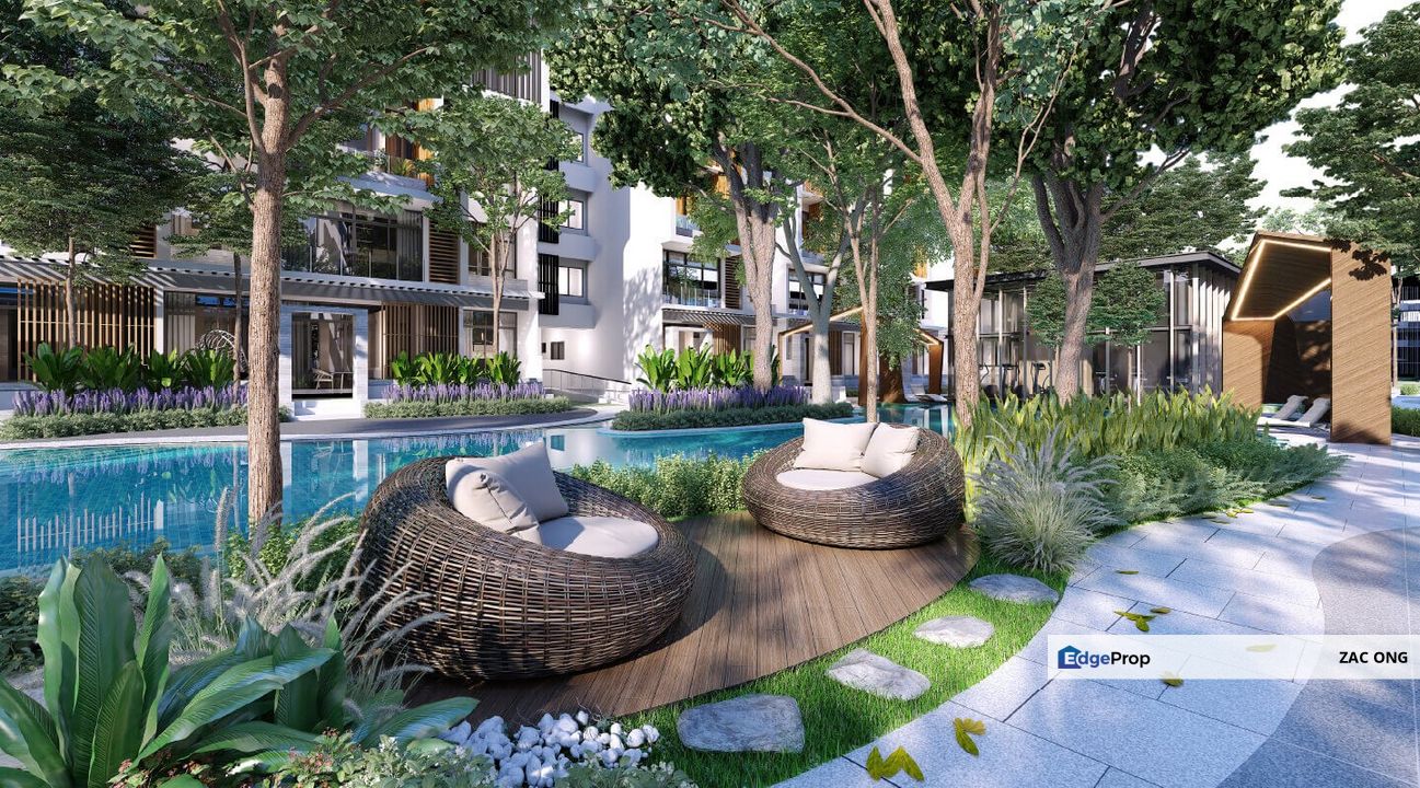 JESSELTON COURTYARD AT JESSELTON SELATAN, COURTYARD HOMES 4-STOREY ZERO LOT BUNGALOW, Penang, Georgetown