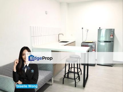 Cheap! Fully Furnish Studio Unit Sensasi Ready to Move In Near Ikea Design Village UOW, Penang, Batu Kawan