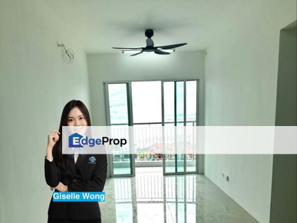 Zen 6 Partial Furnish Unit 2 Car Park Near Penang Bridge Qb, Penang, Gelugor