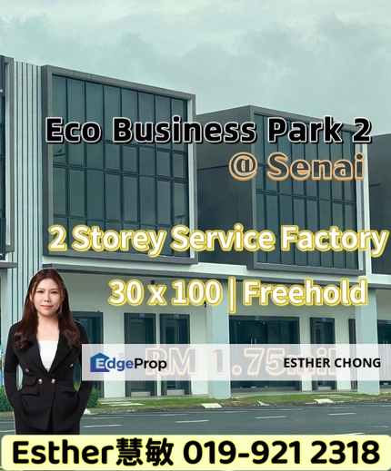 2 storey service factory, Johor, Senai