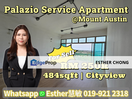 palazio service apartment mount austin, Johor, Johor Bahru