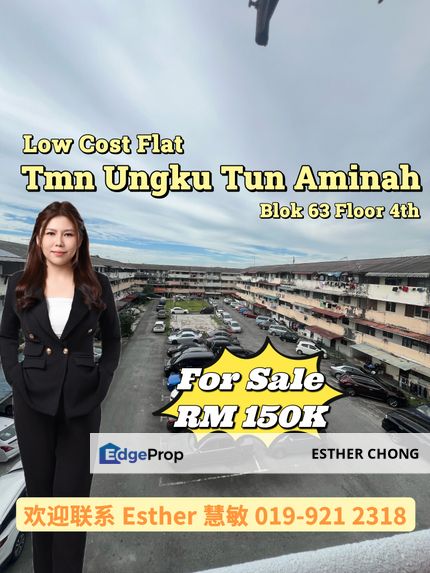 TUTA Flat Blok 63, Johor, Johor Bahru