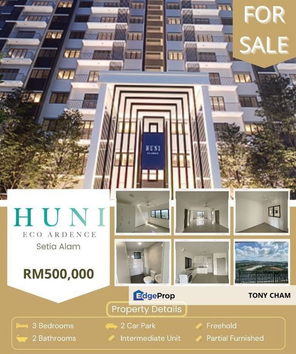 HUNI @ Eco Ardence, Setia Alam For Sale, Selangor, Setia Alam/Alam Nusantara