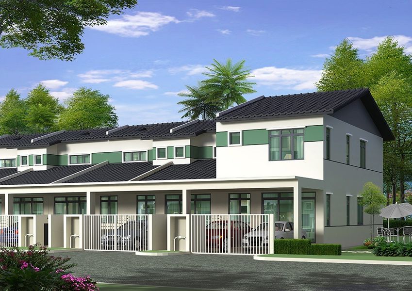 Rumah Teres 1.5 Tingkat Baru Di Taman Bentara Jalan Kebun Baru, Selangor, Telok Panglima Garang