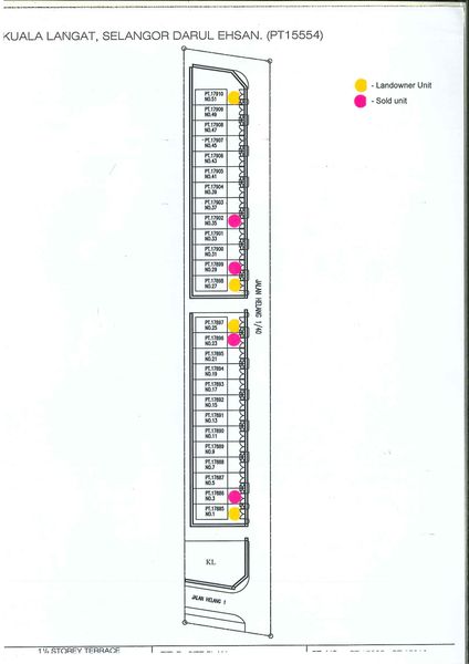 Rumah Teres 1.5 Tingkat Baru Di Taman Bentara Jalan Kebun Baru, Selangor, Telok Panglima Garang