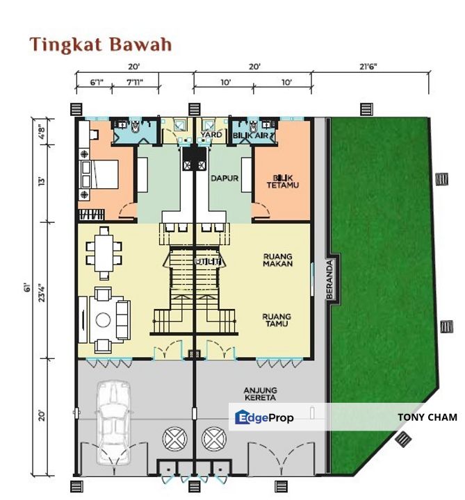 Rumah Teres 2 Tingkat Baru @ Taman Sri Andalas Klang Untuk DIjual, Selangor, Klang