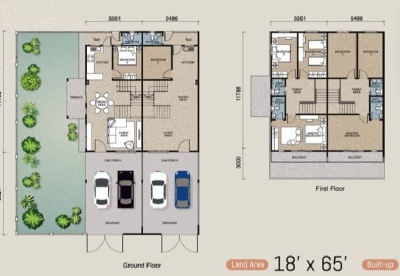 New Project Double Storey Terrace 