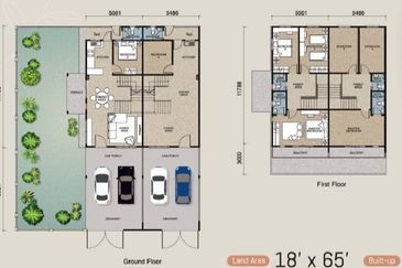 New Project Double Storey Terrace 