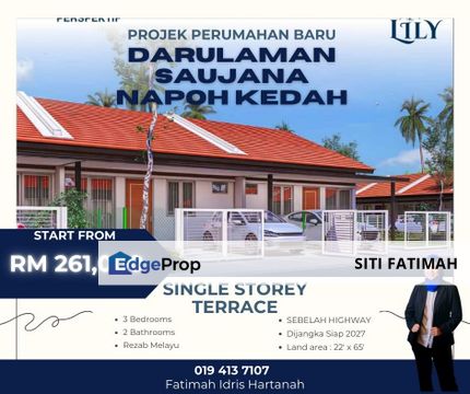 ZERO BOOKING, Darulaman Saujana, Napoh Kedah, Kedah, Kubang Pasu