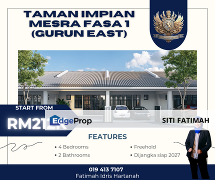 TAMAN IMPIAN MESRA FASA 1, GURUN EAST KEDAH, Kedah, Gurun