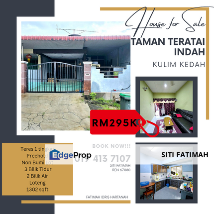 TAMAN TERATAI INDAH, KULIM KEDAH, Kedah, Kulim