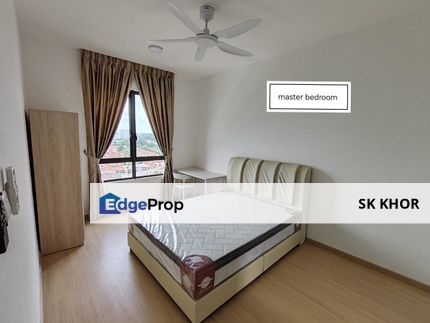 Fully Furnished Condo You City 3 Link Bridge To MRT Suntex, Selangor, Cheras