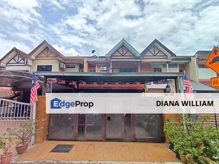 Facing Open FREEHOLD  TAMAN MELATI, Setapak Kuala Lumpur Double Storey Terrace For Sale, Kuala Lumpur, Setapak